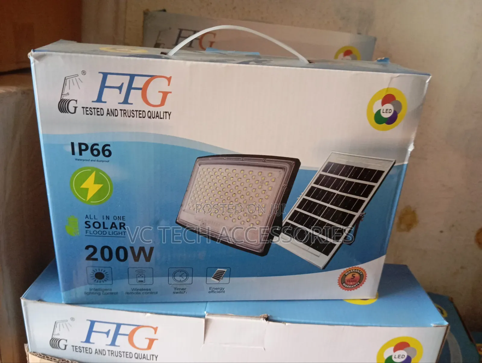 200w Curve Solar Flood Light
