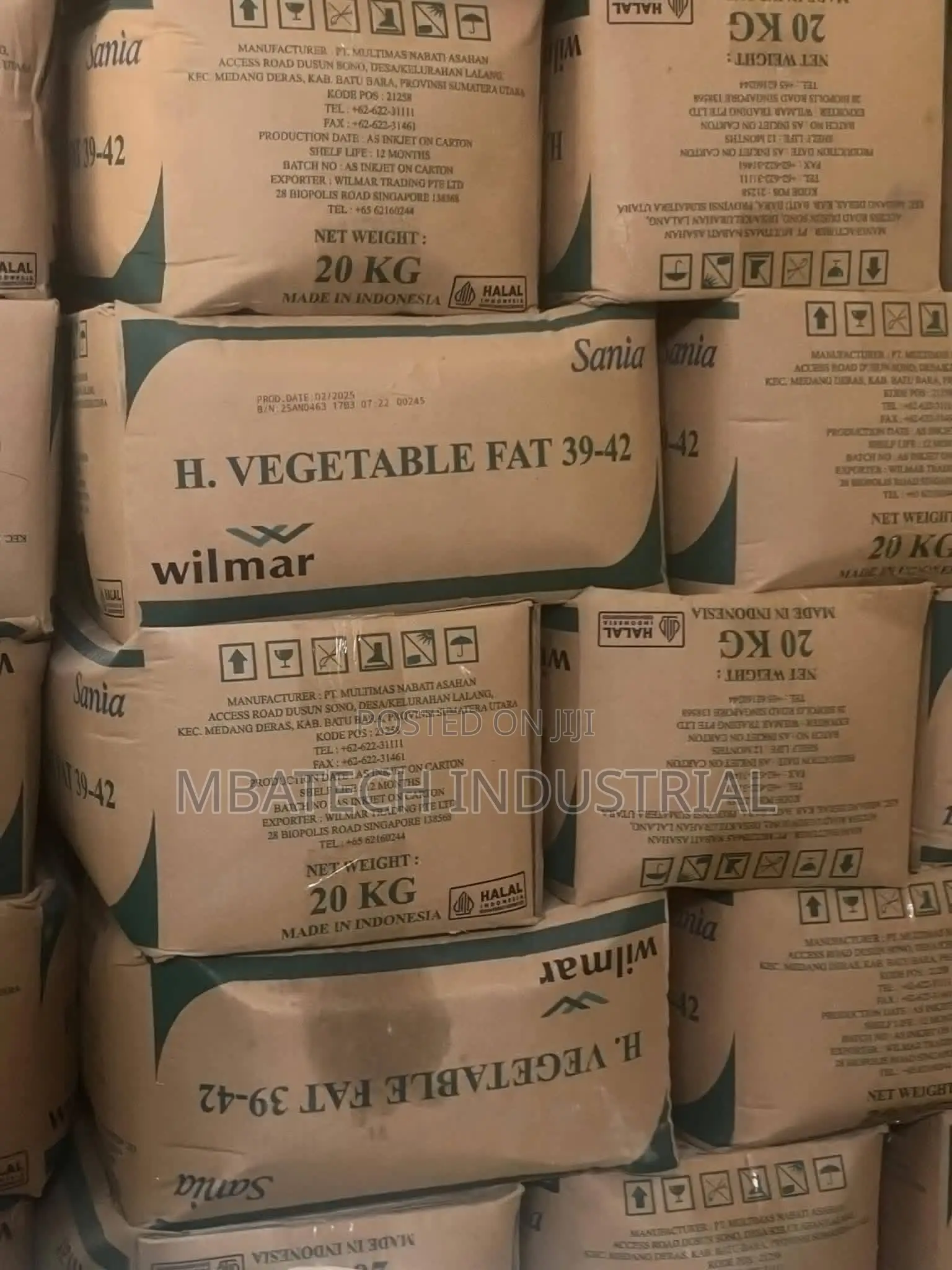 Vegetable Fat 39-42 Mp