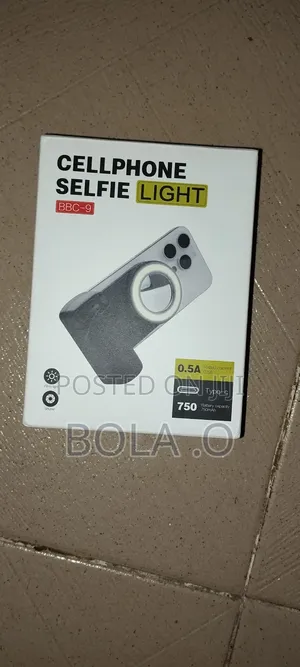 Magnetic Phone Grip + Selfie Light,Mirror +Wireless Bluetooth Shutter