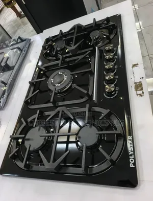 Original Polystar Built-in Premium Quality Luxury 5 Burners Gas Cooker