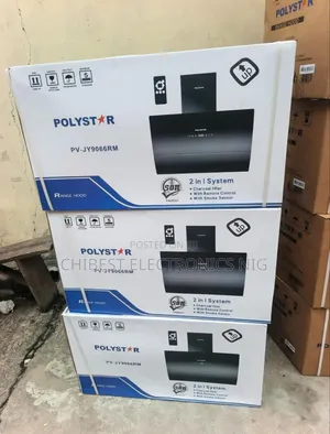 Original Polystar Premium Quality Automatic Remote Heat Extractor 90cm