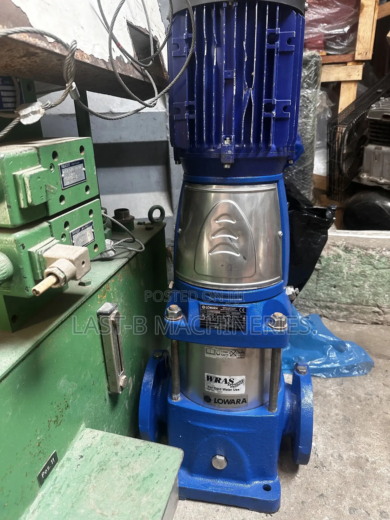 Lowara Vertical Stainless Water Pump