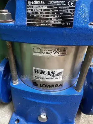 Lowara Vertical Stainless Water Pump