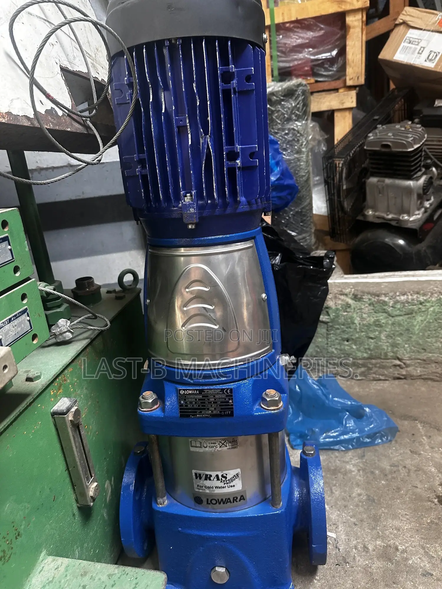 Lowara Vertical Stainless Water Pump