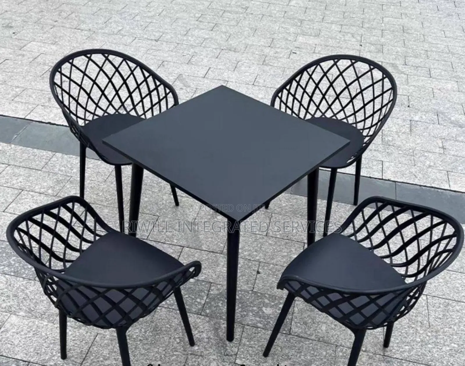 Marble Table With Four Chairs