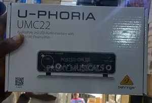 Behringer U-phoria Umc22 Audio Interface Soundcard