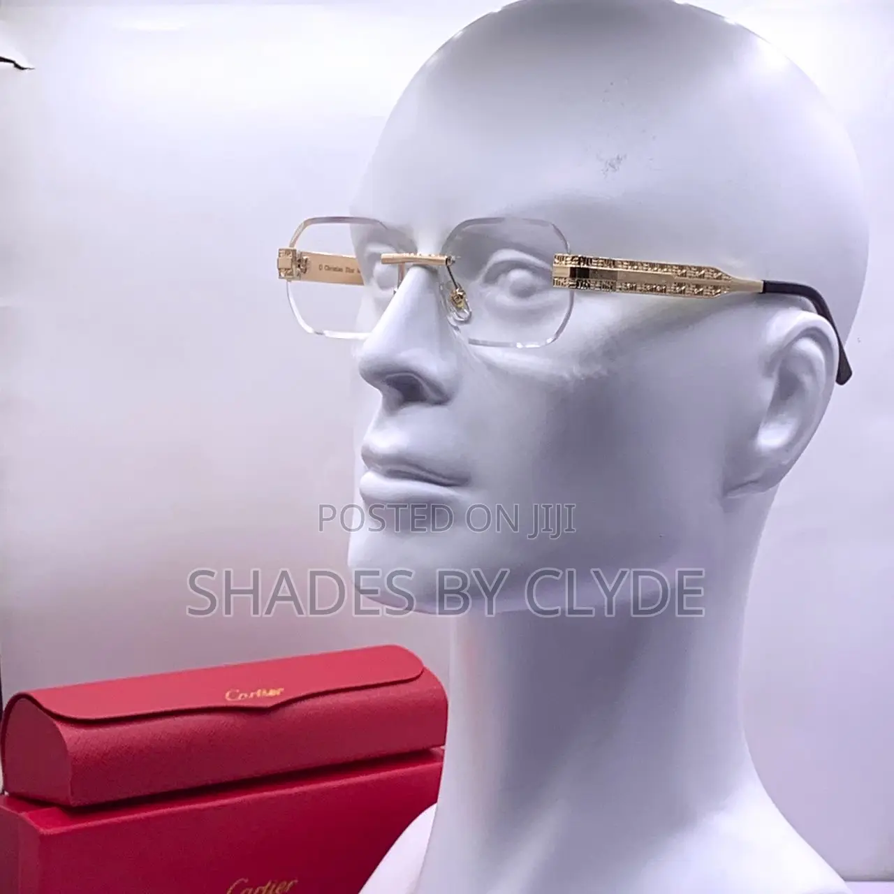 Stunning Cartier Sunglasses - Blue Tint, Authentic, New!