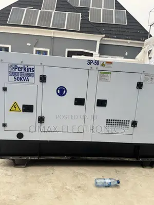 Original Perkins 50kva Diesel Generator – Super Silent – Brand New