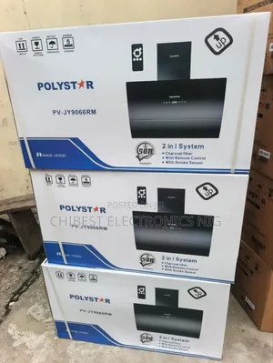 Original Polystar 90cm Remote Control Automatic Digital Heat Extractor