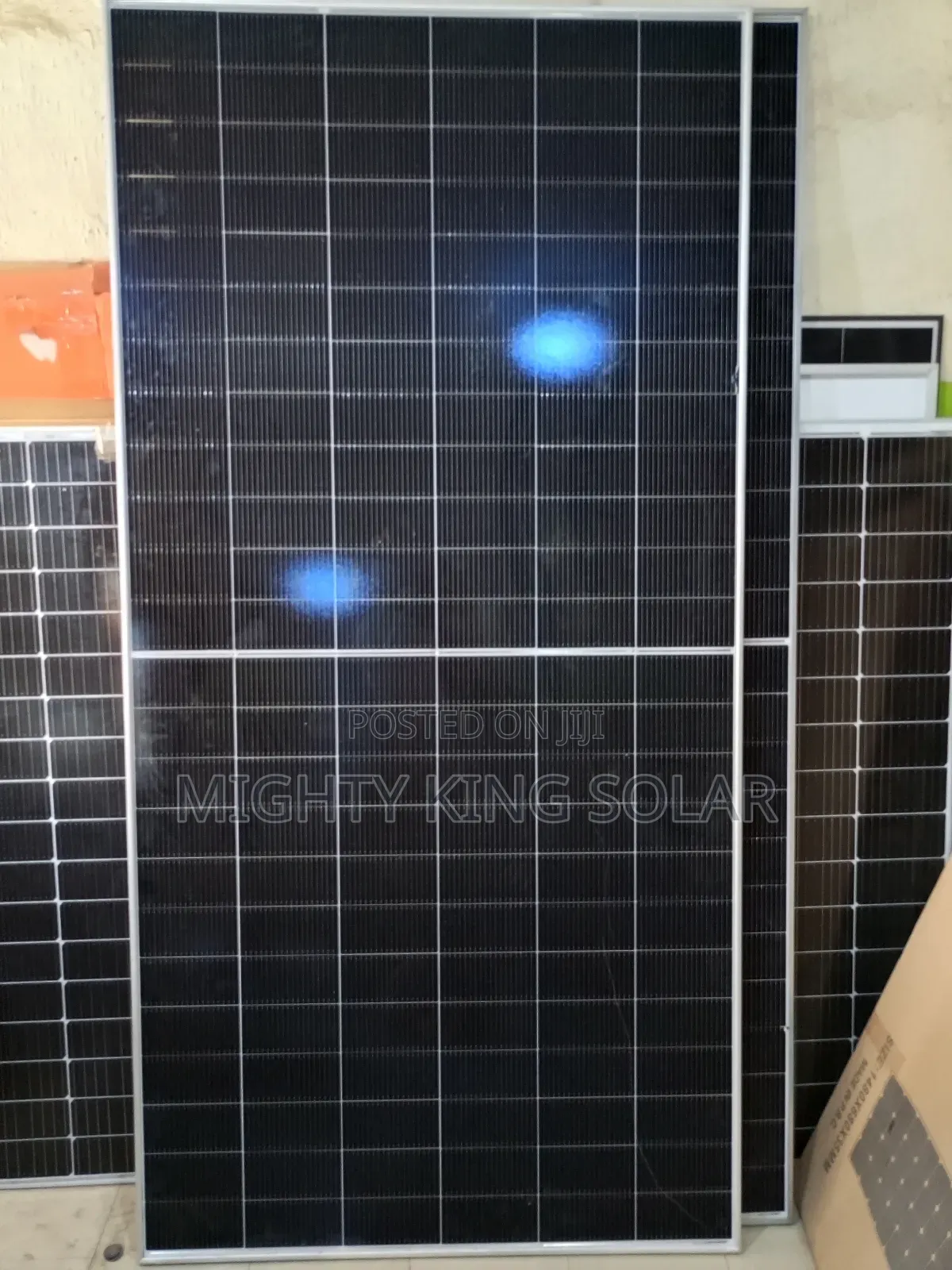 590w Bifacial New Panel Double Sided Charging
