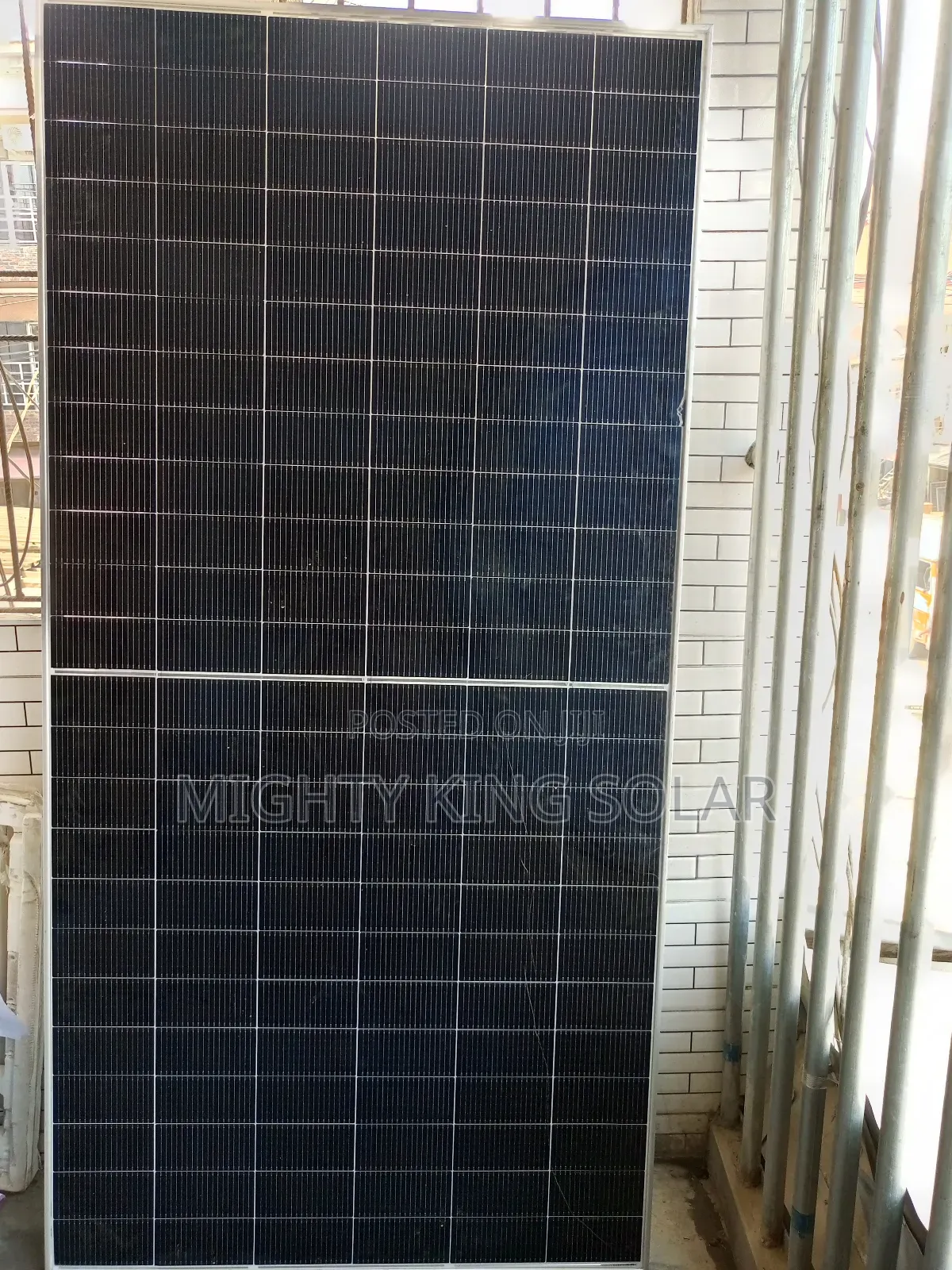 590w Bifacial New Panel Double Sided Charging