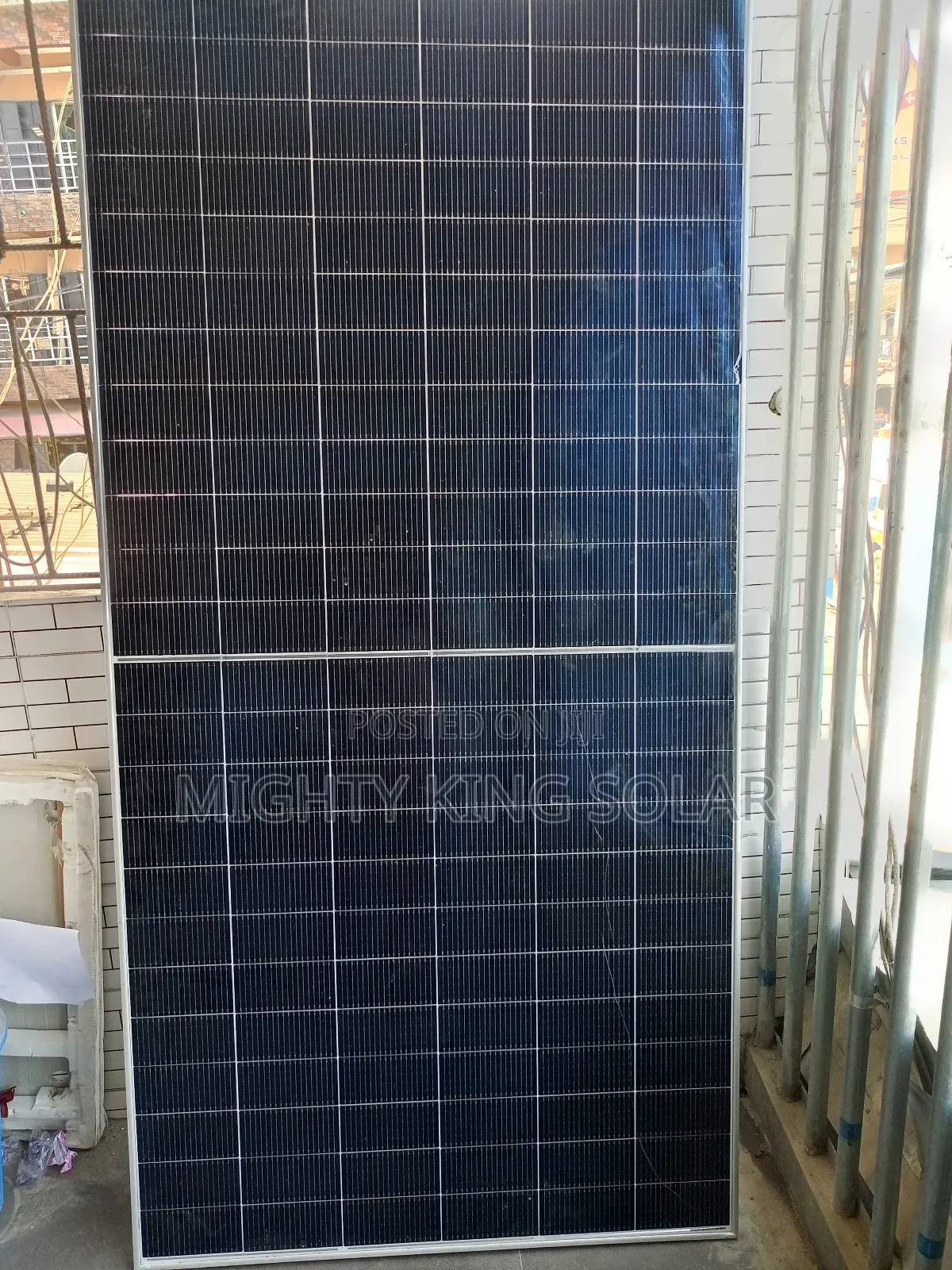590w Bifacial New Panel Double Sided Charging