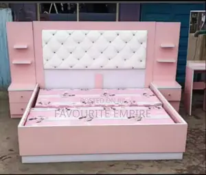 Pink 6by6 Bedframe