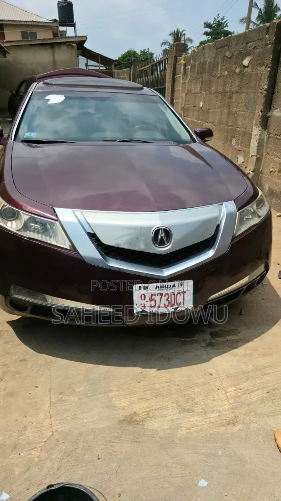 Acura TL 2009 Maroon