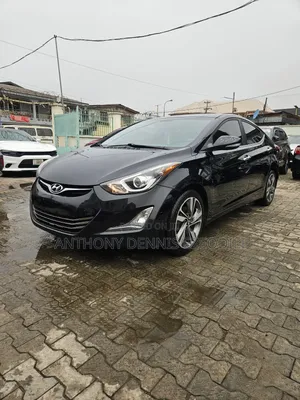 Hyundai Elantra Limited 4dr Sedan (1.8L 4cyl 6A) 2015 Black