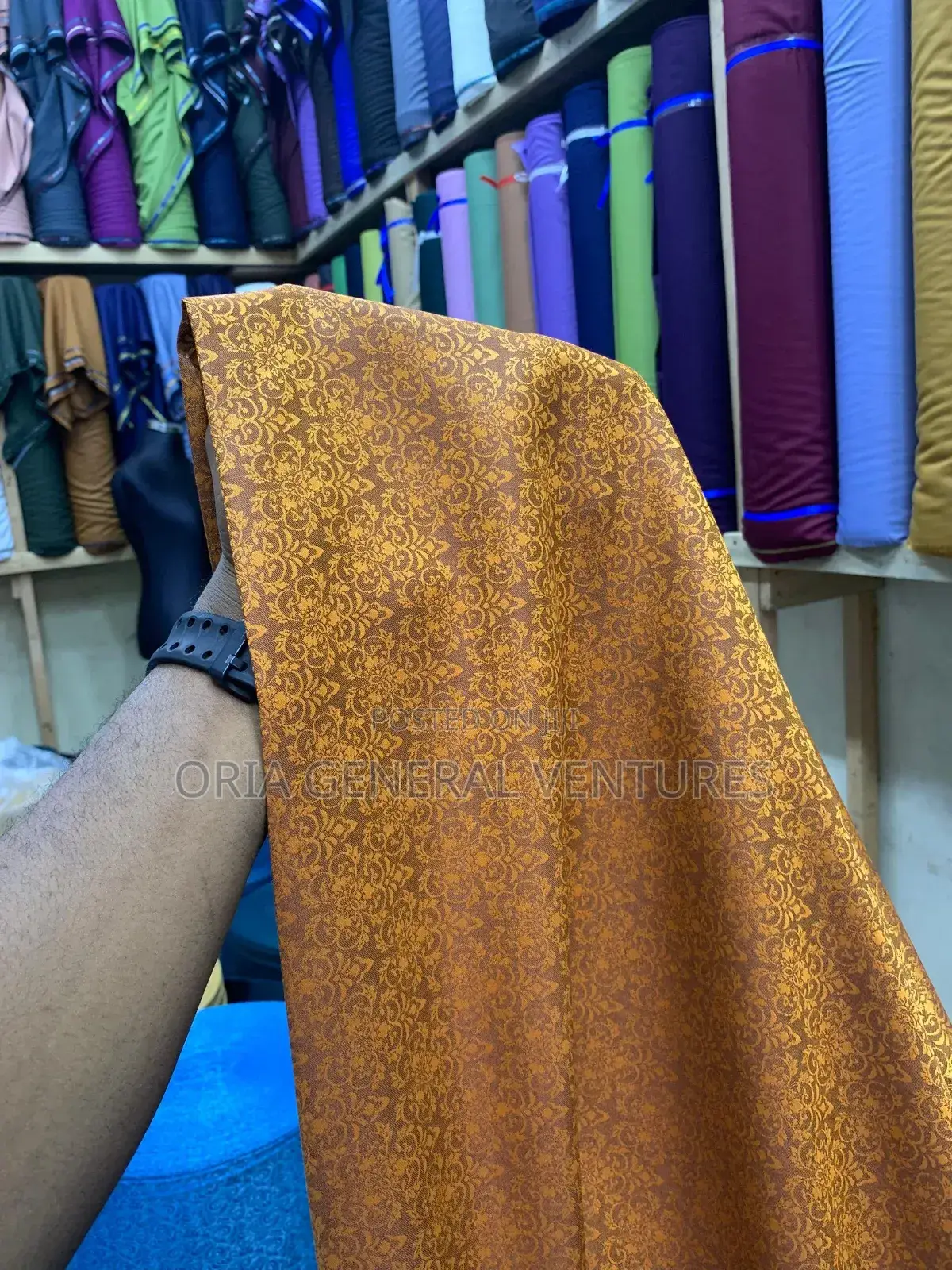 Tissue Cotton Cubana (Per Yard)