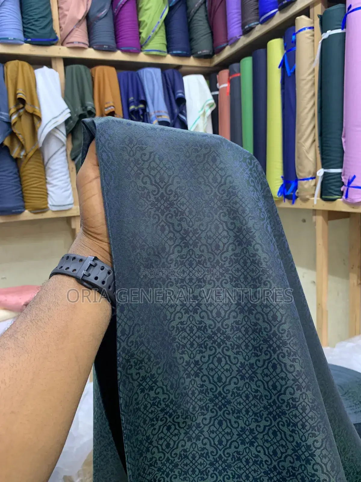 Tissue Cotton Cubana (Per Yard)