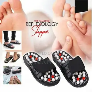 1 Pair Reflexology Sandals Foot Massager Slipper Acupressure