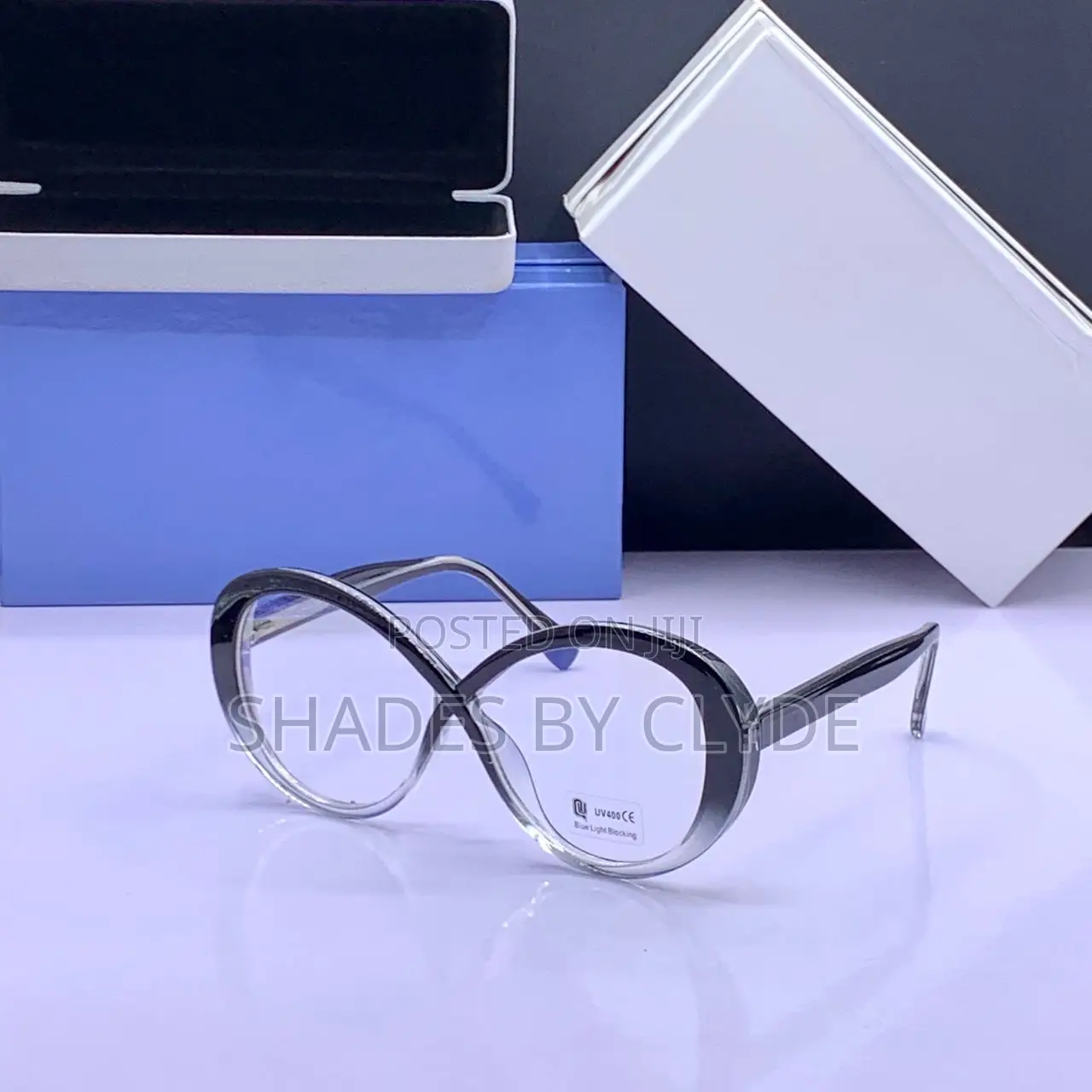 Statement Eyeglasses - Infinity Design, Blue Light Protection!