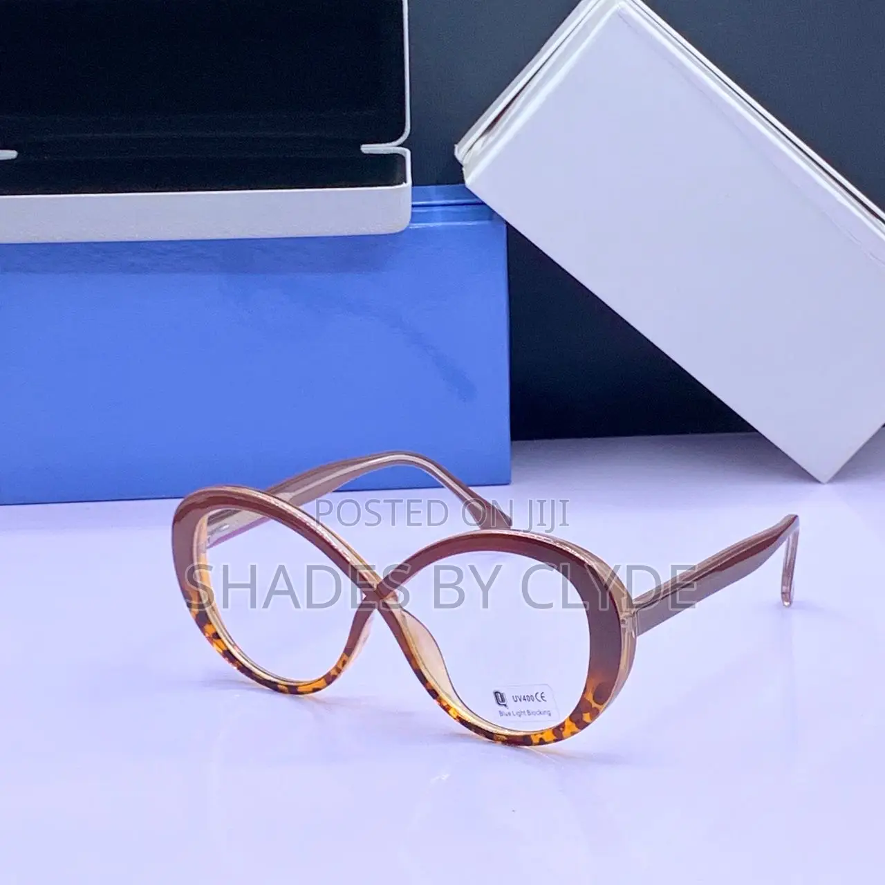 Statement Eyeglasses - Infinity Design, Blue Light Protection!
