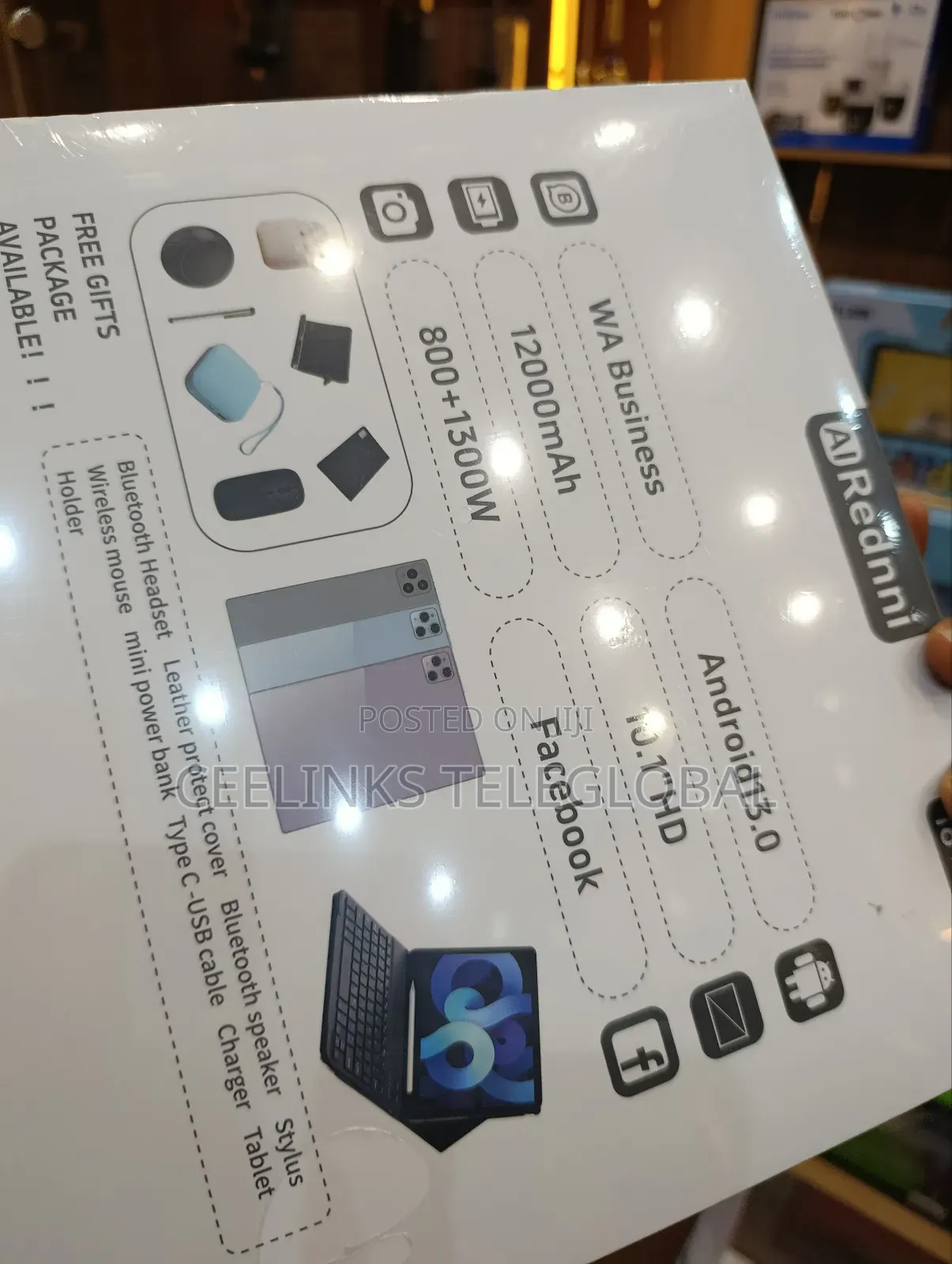 New Tablet 1 TB White