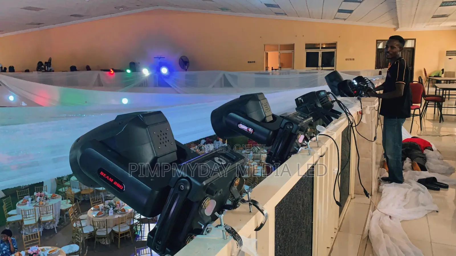 Stage Lighting Effect and Screen