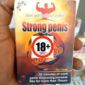 Original Men Aphrodisiac Strong Penis Coffee for Delay and Last Longer