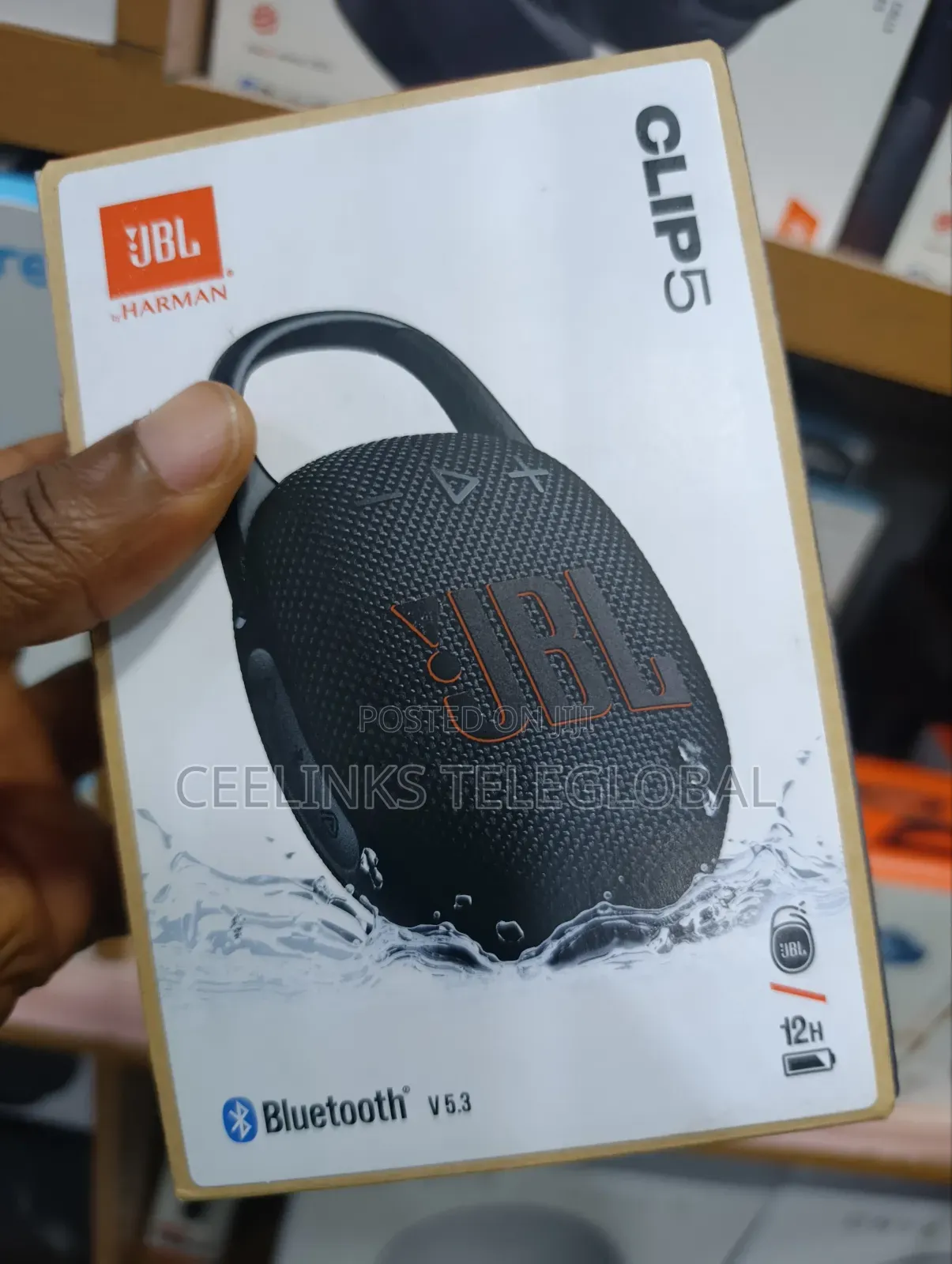 New Jbl Clip 5 Wireless Bluetooth Speaker