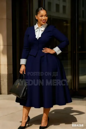 Corporate Collar Dress