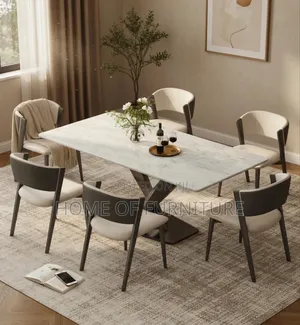 Imported Dining Set With Seat Chairs + 1 Table