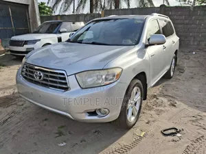 Toyota Highlander Limited 2008 Silver
