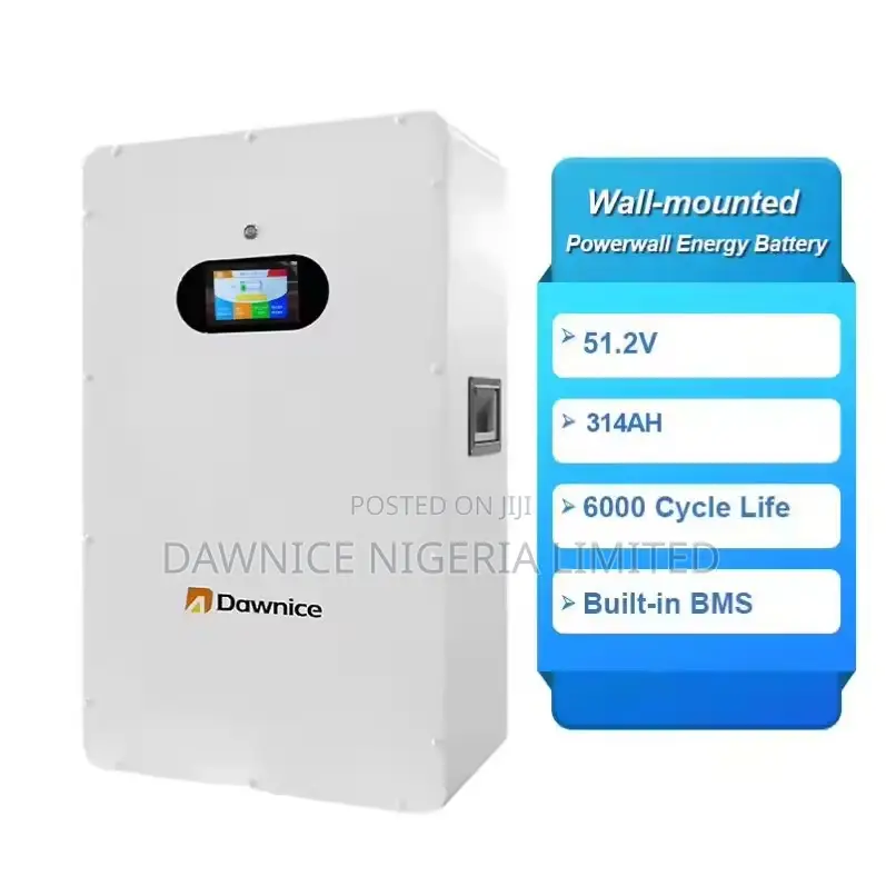 16kwh 314ah 51.2v Solar Powerwall With Advanced Safety