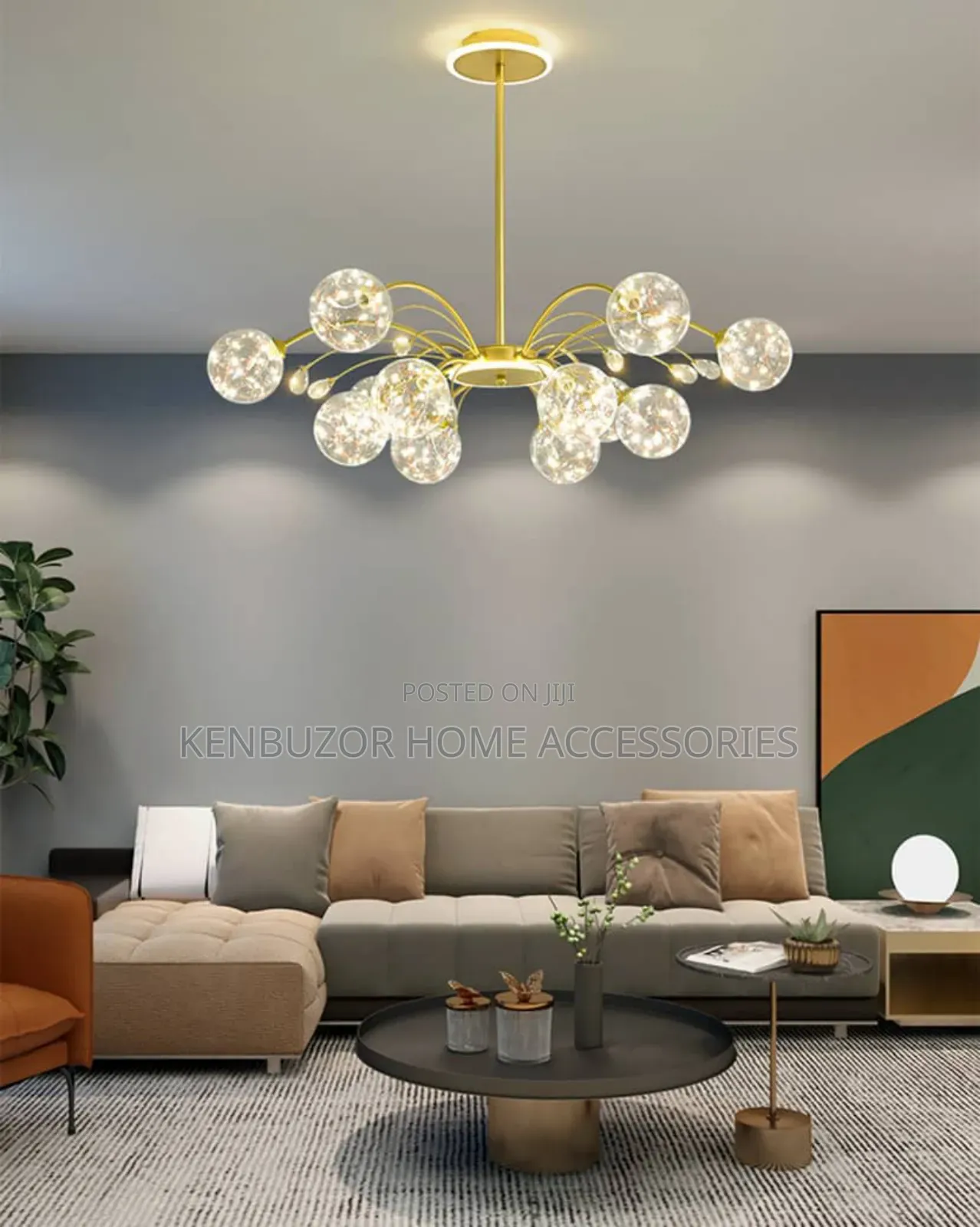 16 Hands Led Light Pendant Chandelier