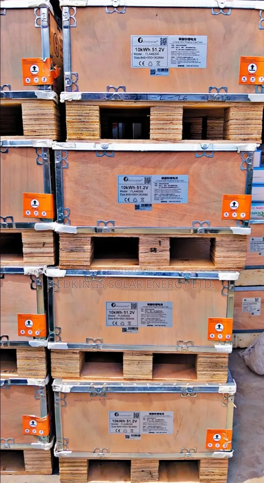 Felicity 10kwh/51.2v Lithium Battery