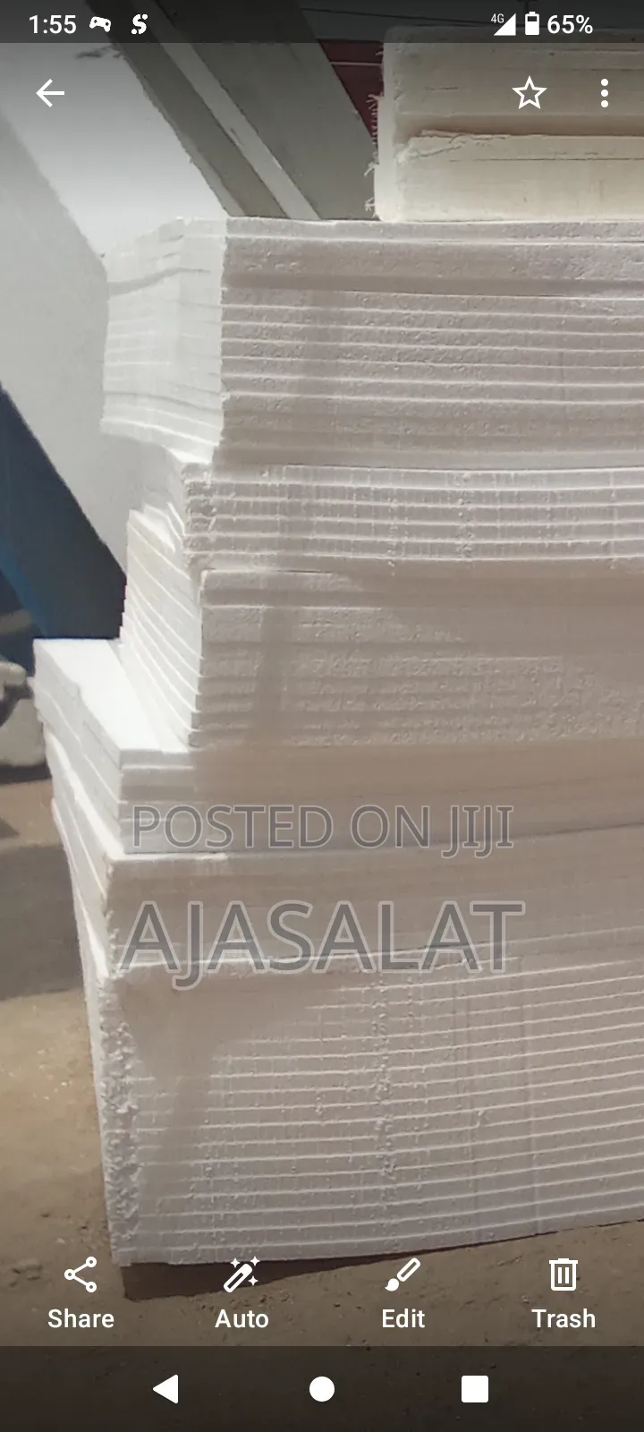 Polystyrene Parapet Board