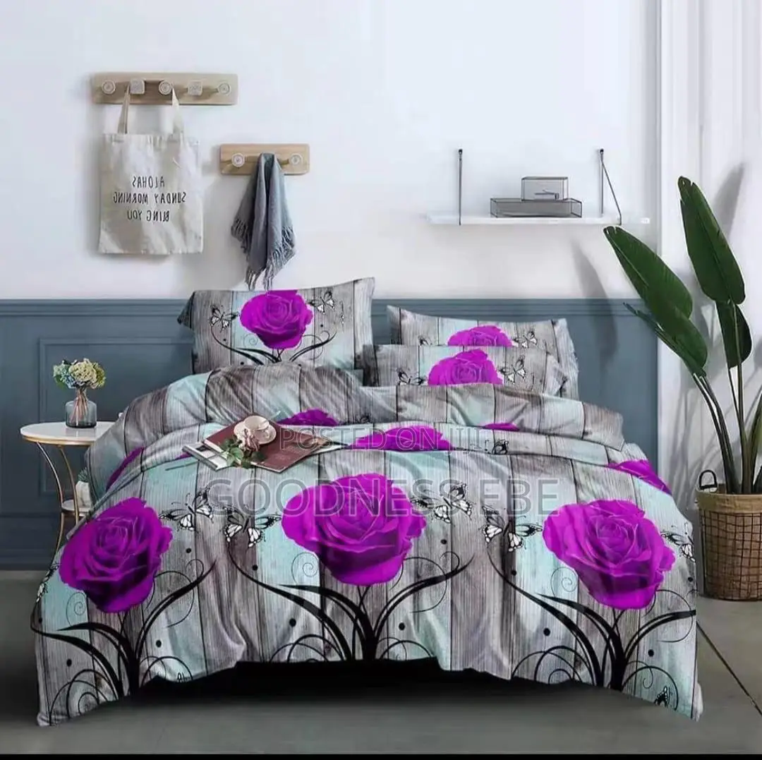 Bedsheet With Four Pillowcases