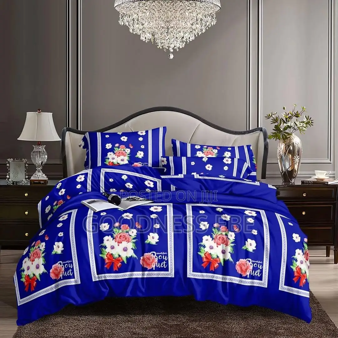 Bedsheet With Four Pillowcases