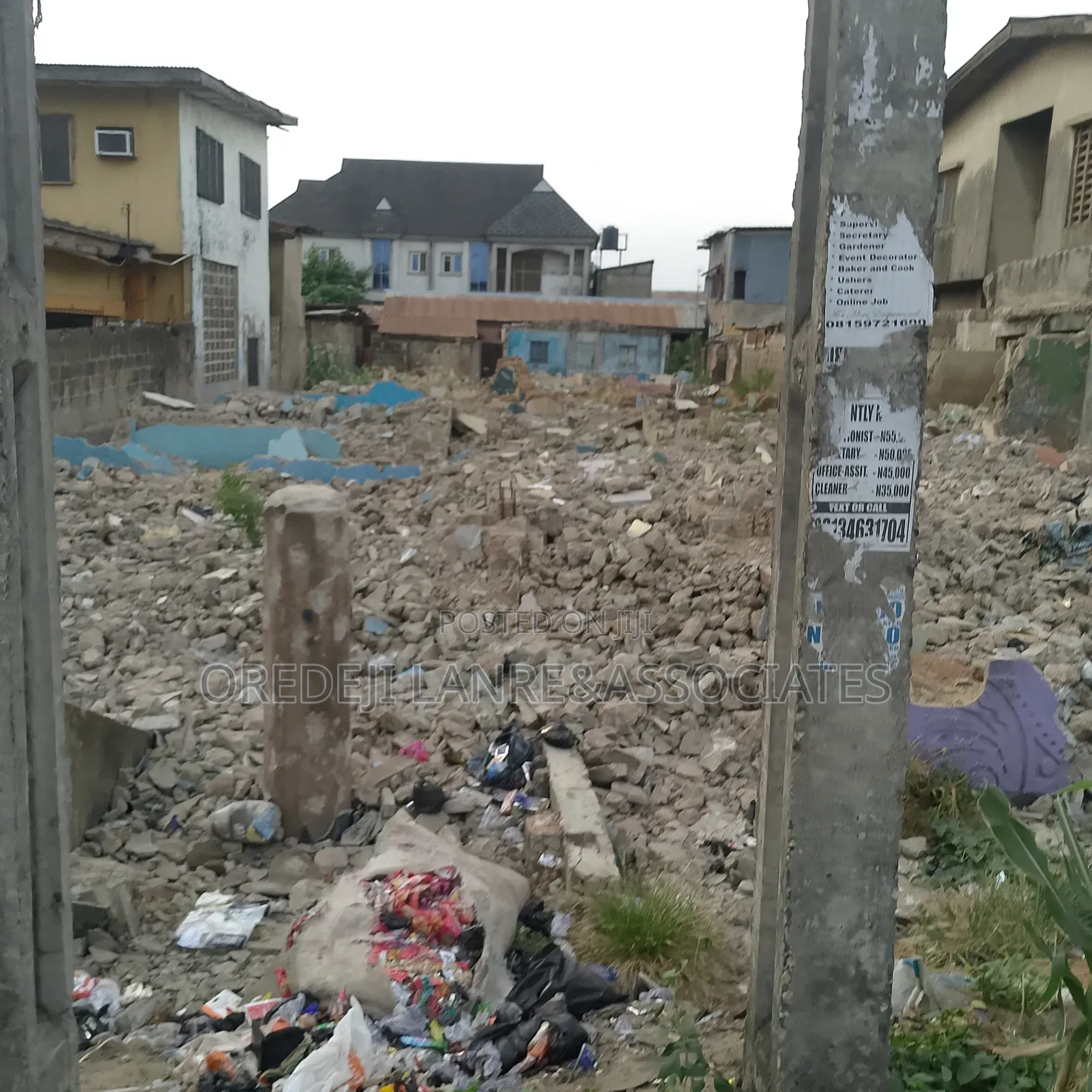 Multi-useful 800 Sqm Land Oniwaya/Dopemu Road Off Capitol Road
