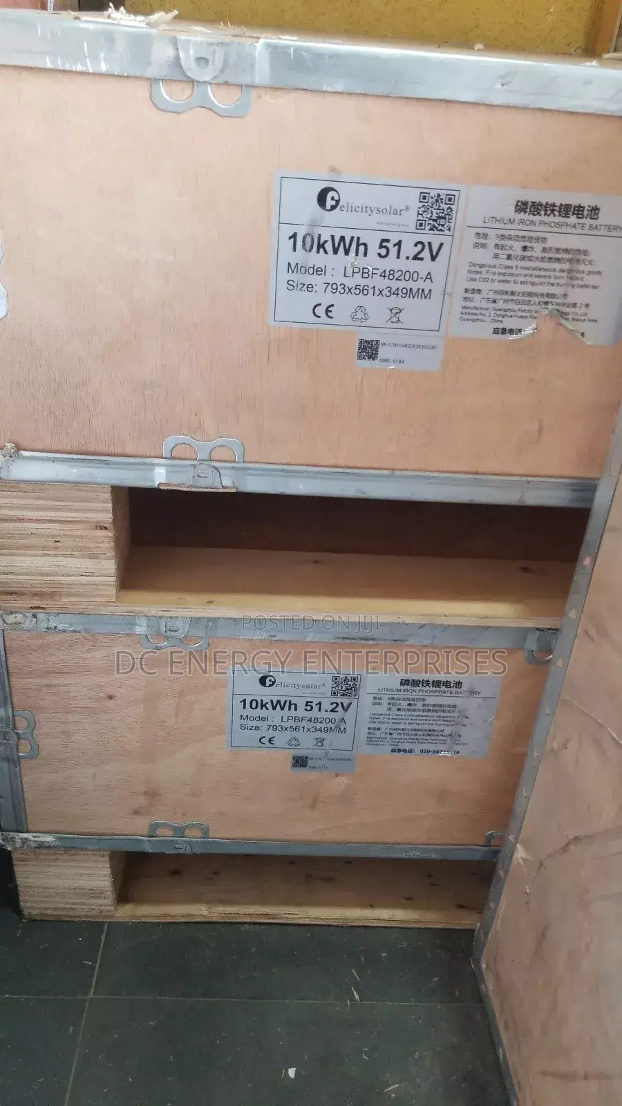 Felicity 10kwh Lithium Battery
