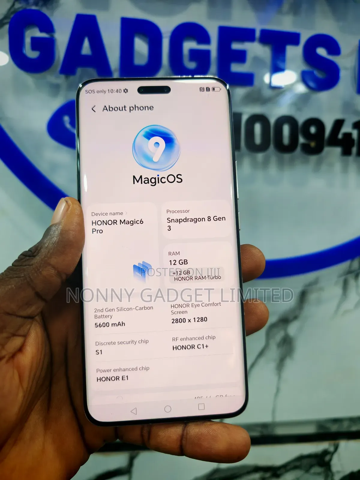 Honor Magic6 Pro 512 GB Blue