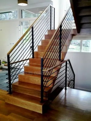 Wooden Rail Iron Top