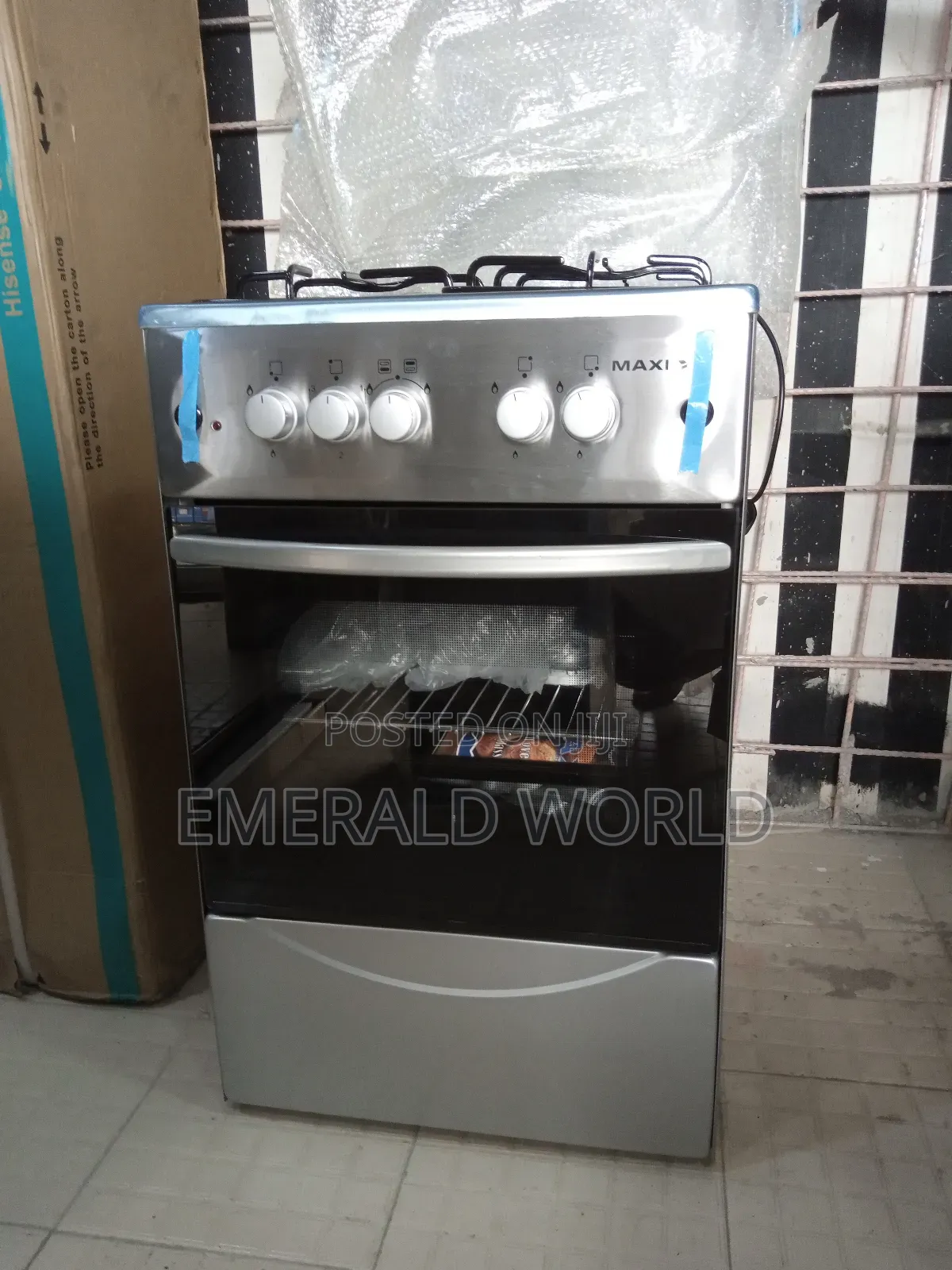 Maxi 3+1 Standing Gas Cooker