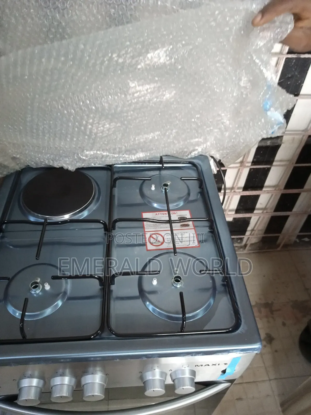 Maxi 3+1 Standing Gas Cooker