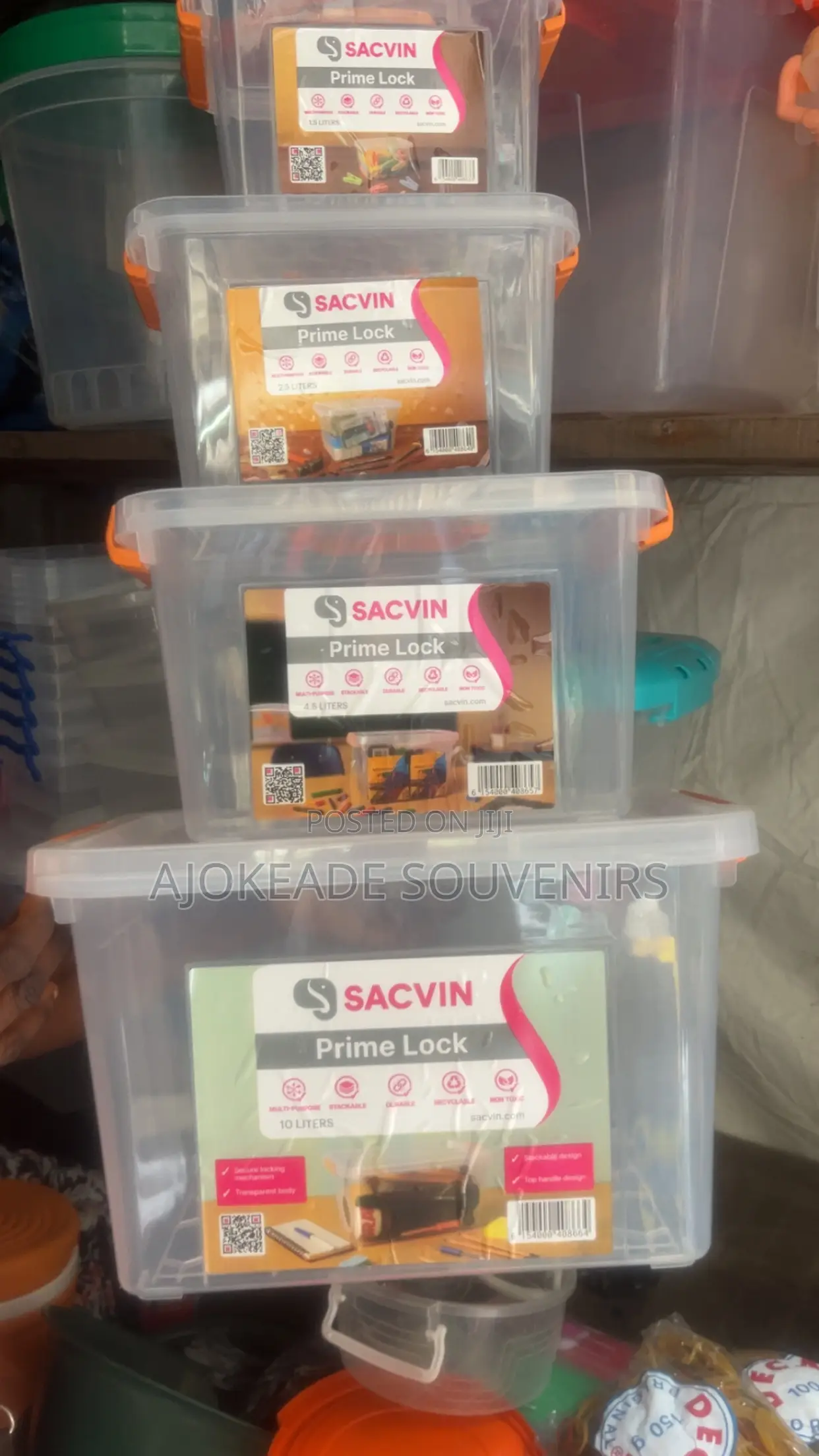 4pcs Storage Container Available