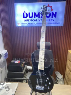 Ibanez 5 Strings Active Bass Guitar Black
