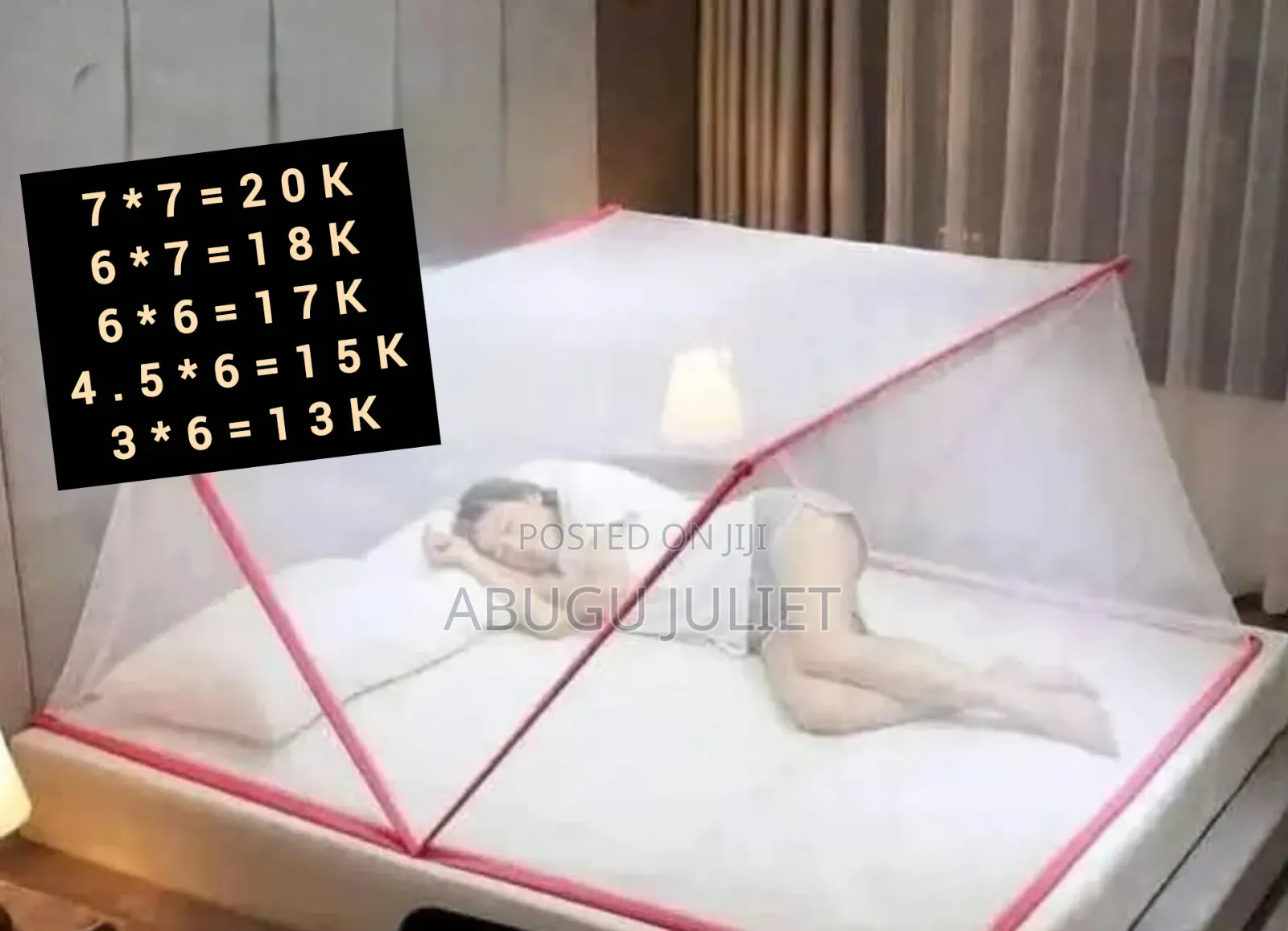 Collapsible Mosquito Net