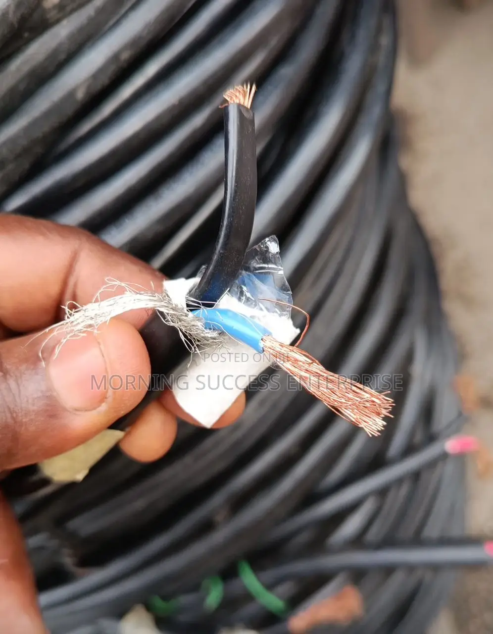 1.5mn 3core Flexible Cable