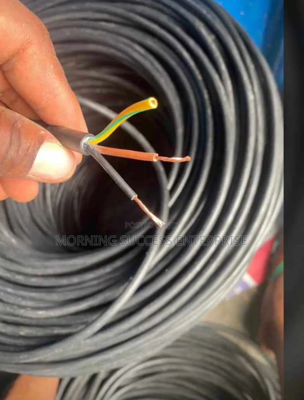 1.5mn 3core Flexible Cable