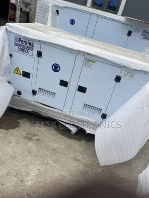 Brand New Perkins 30kva Diesel Generator – Zero Hours, Soundproof