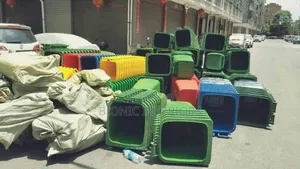 Waste Bin With Tyre 240 Liters